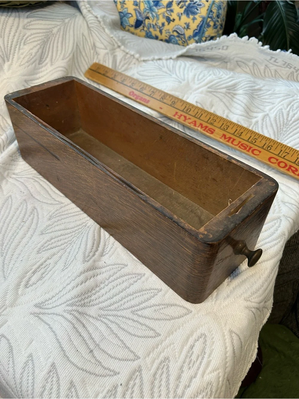 ✨ Vintage Wood Sewing Drawer✨
